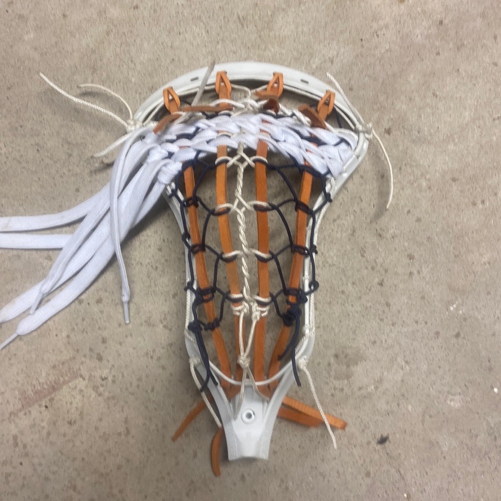 Brine Houdini X lacrosse head with traditional pocket